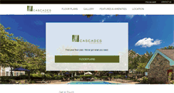 Desktop Screenshot of cascadesoverlookapt.com